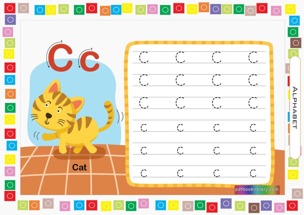 free printable letter c worksheets