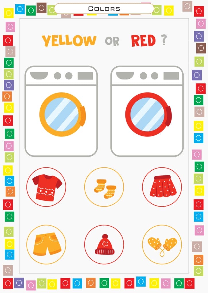 color matching worksheet free