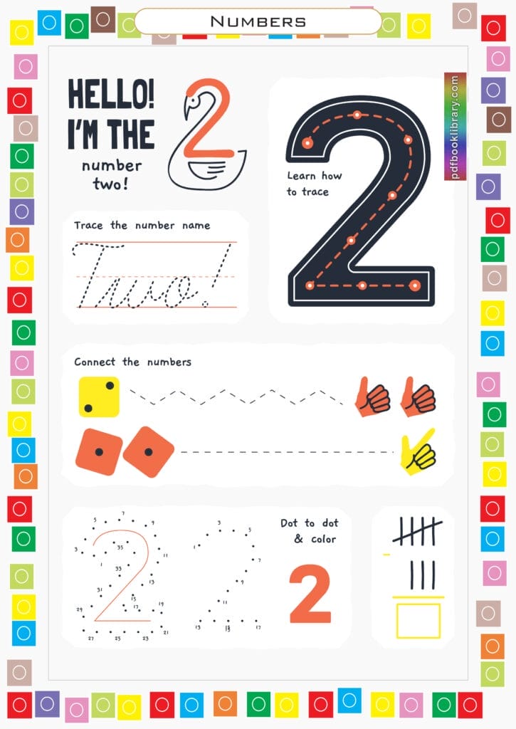 Free printable number 2 worksheets pdf