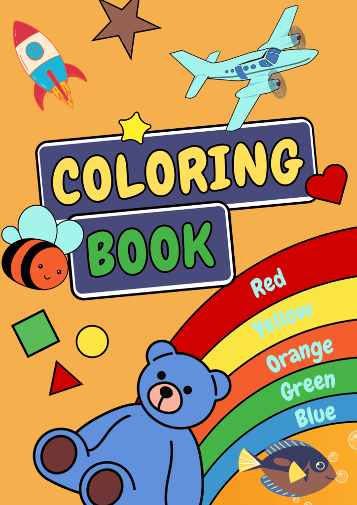 Preschool coloring book PDF free download[Kids coloring book]